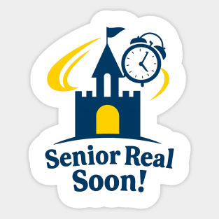 Senior Real Soon! - Front T-Shirt Design Sticker